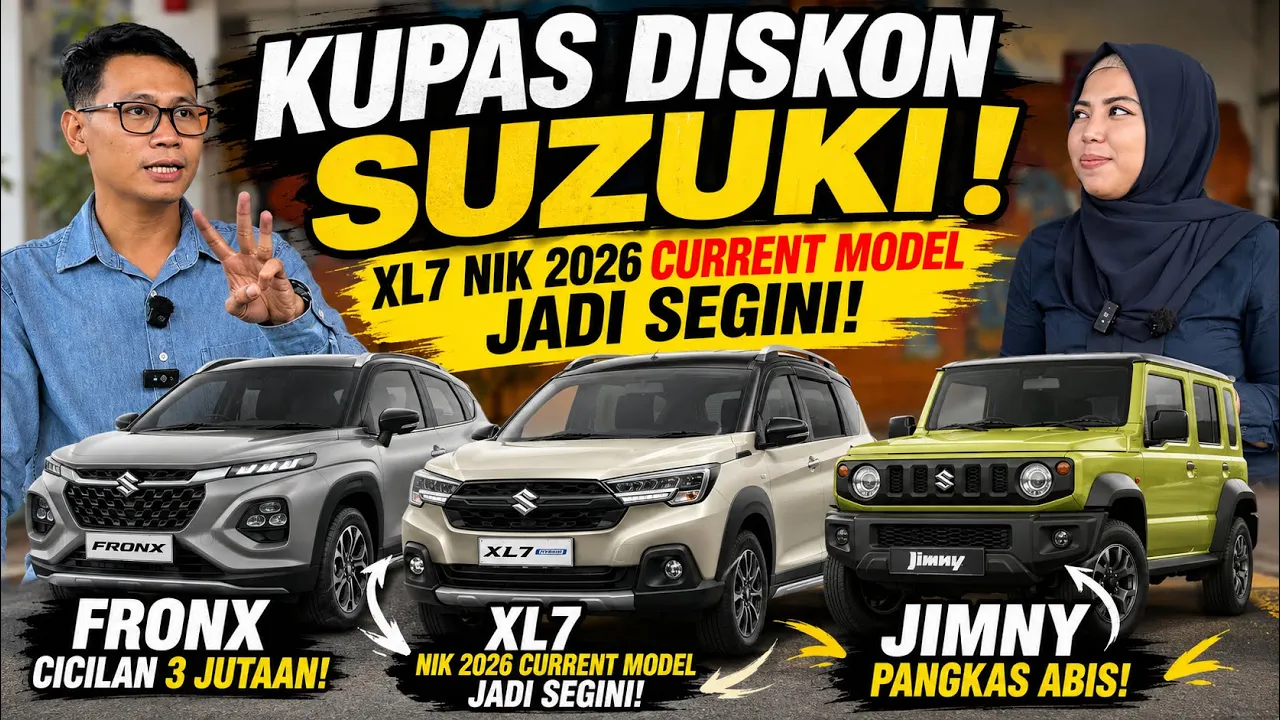 Suzuki Saat Ini Diskonnya Extra! XL7, Jimny & Fronx Jadi Segini Harganya …