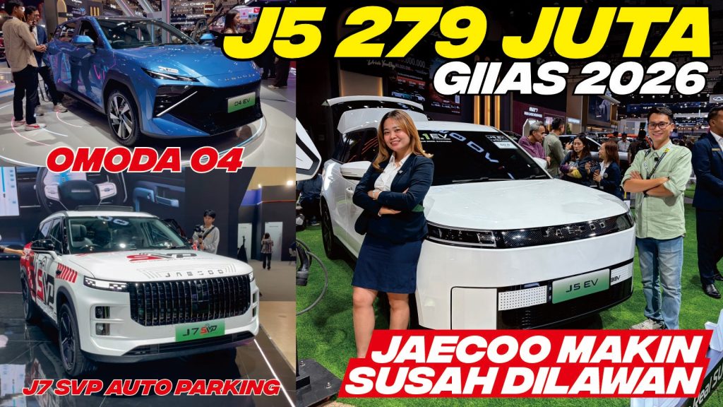 Jaecoo Makin Susah Dilawan! Pamerkan 3 Unit Baru di GIIAS 2026 Ada J5 279 Juta New J7 & Omoda O4