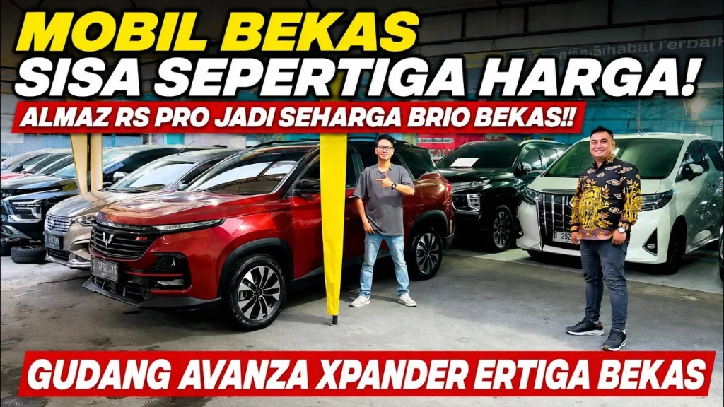 Udah Turun Jauh Tinggal Sepertiga Harga! Banyak Avanza Ertiga Almaz RS Pro Semuanya Siap Pakai di Nava Sukses Motor