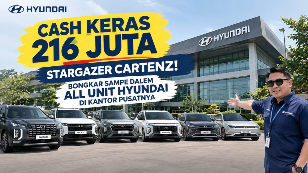 Promo Mobil Hyundai Menarik, Cash Mulai 200 Jutaan dan Cicilan Ringan